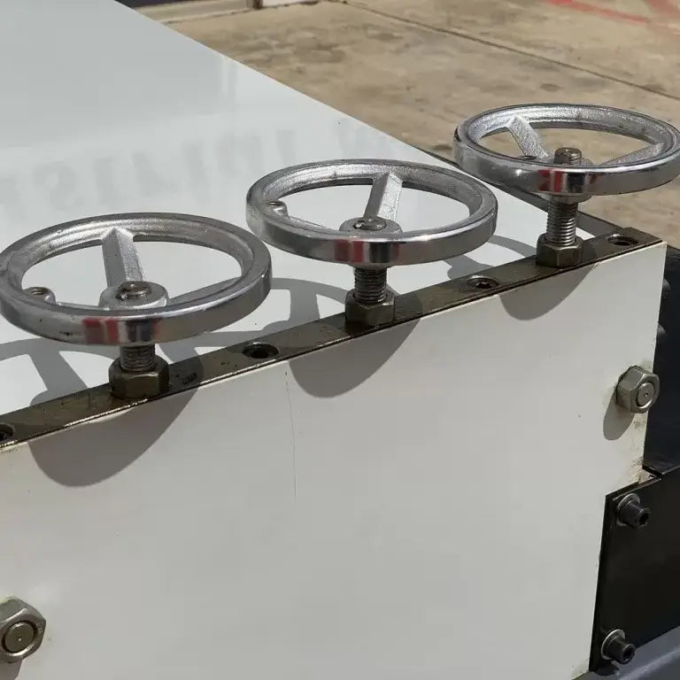 HVAC Sheetmetal Ribbing / Grooving Machine. Steelmaster Model: SM-RB1.2-2440 Rib Roller