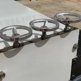 HVAC Sheetmetal Ribbing / Grooving Machine. Steelmaster Model: SM-RB1.2-2440 Rib Roller