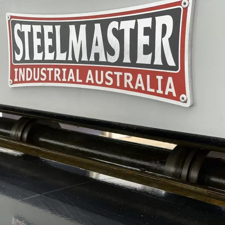 HVAC Sheetmetal Ribbing / Grooving Machine. Steelmaster Model: SM-RB1.2-2440 Rib Roller