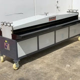 HVAC Sheetmetal Ribbing / Grooving Machine. Steelmaster Model: SM-RB1.2-2440 Rib Roller
