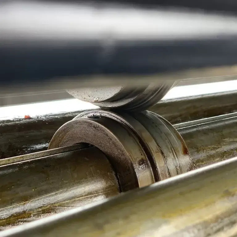 HVAC Sheetmetal Ribbing / Grooving Machine. Steelmaster Model: SM-RB1.2-2440 Rib Roller