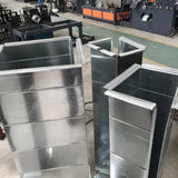 HVAC Duct Production Line. Model: SM-Auto Pro CAL-6-1.2-1600- Compact Series. 9 Function Heavy Duty
