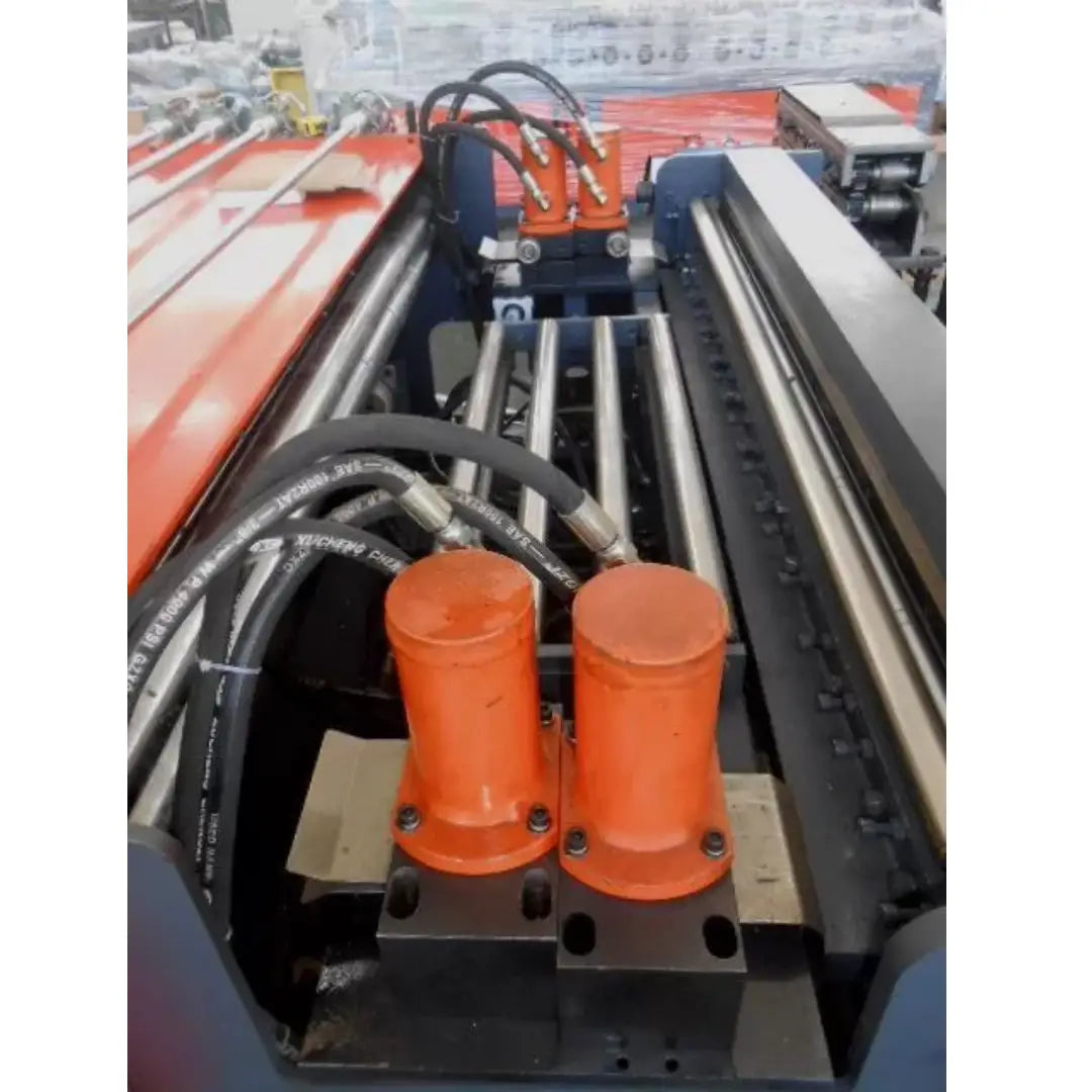 HVAC Duct Production Line. Model: SM-Auto Pro CAL-6-1.2-1600- Compact Series. 9 Function Heavy Duty