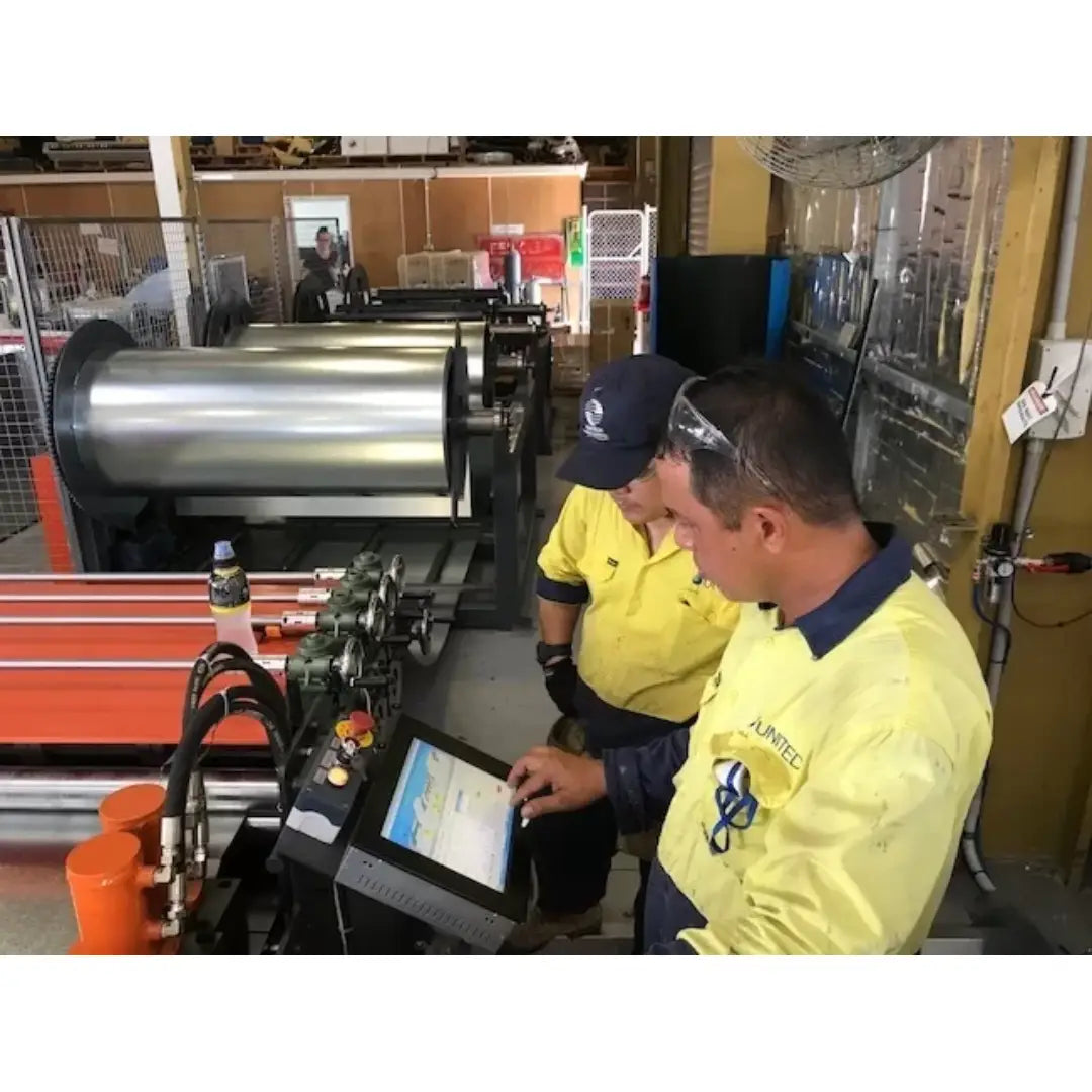 HVAC Duct Production Line. Model: SM-Auto Pro CAL-6-1.2-1600- Compact Series. 9 Function Heavy Duty