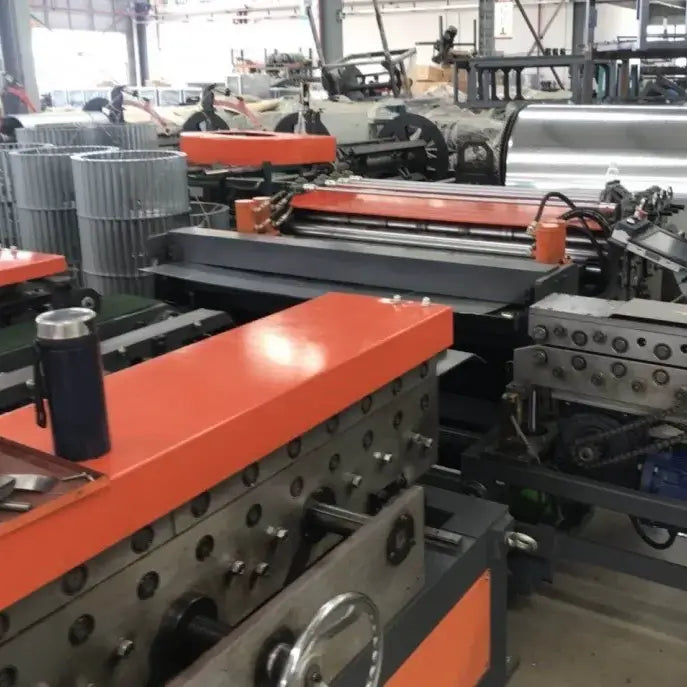 HVAC Duct Production Line. Model: SM-Auto Pro CAL-6-1.2-1600- Compact Series. 9 Function Heavy Duty