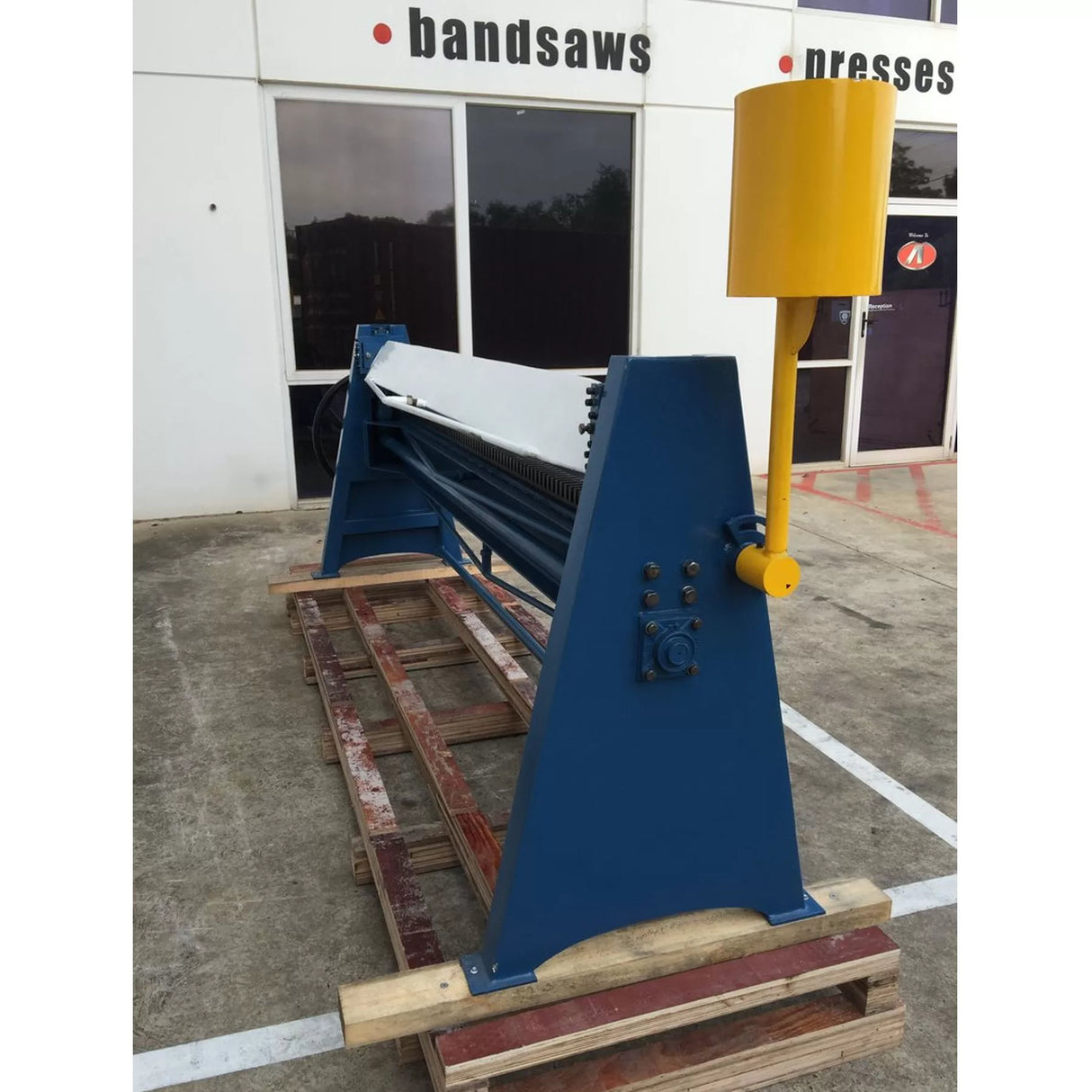 HVAC TDF Manual Folder, Model: SM-TDF2512 Steelmaster 2500mm x 1.2mm Manual Operated Folder