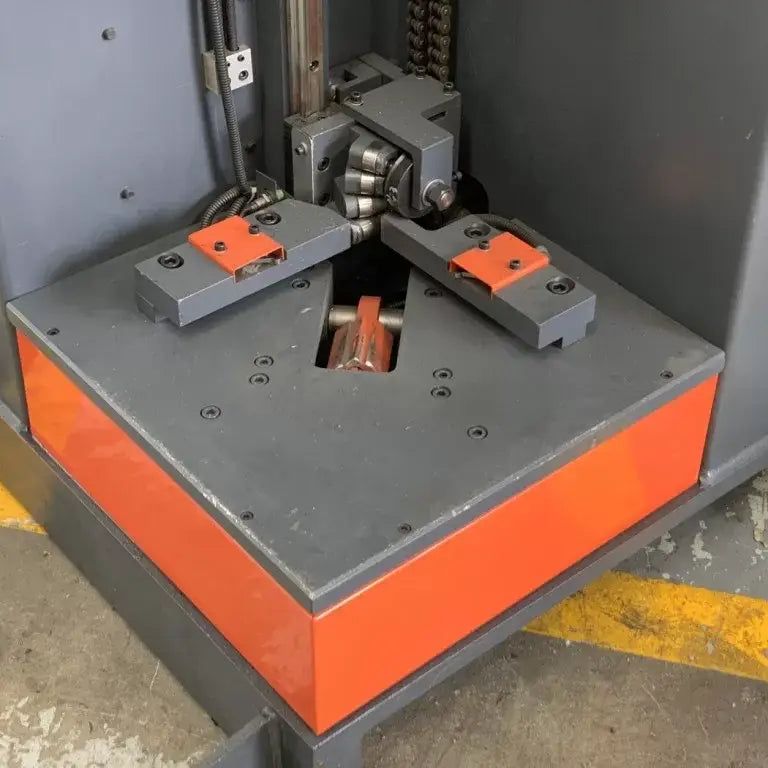 HVAC – Vertical Duct Seam Closing Machine - Steelmaster Model: VDSC-1600, 1000mm ~ 1550mm Range