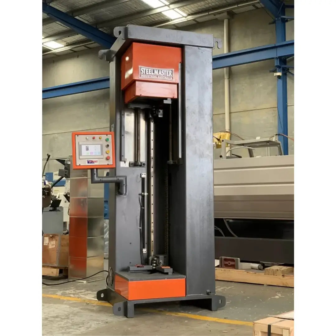 HVAC – Vertical Duct Seam Closing Machine - Steelmaster Model: VDSC-1600, 1000mm ~ 1550mm Range