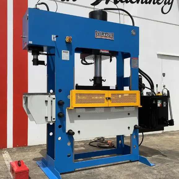 Hydraulic Combination Sliding Head Workshop Press, 100/16 Ton