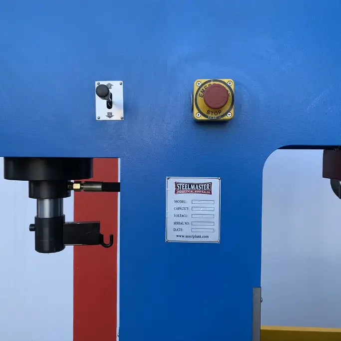 Hydraulic Combination Sliding Head Workshop Press, 100/16 Ton
