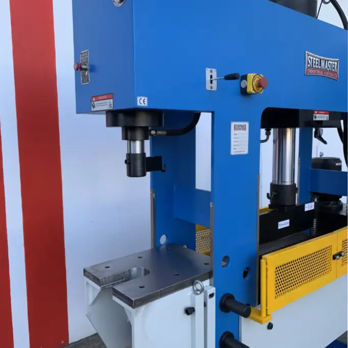 Hydraulic Combination Sliding Head Workshop Press, 100/16 Ton