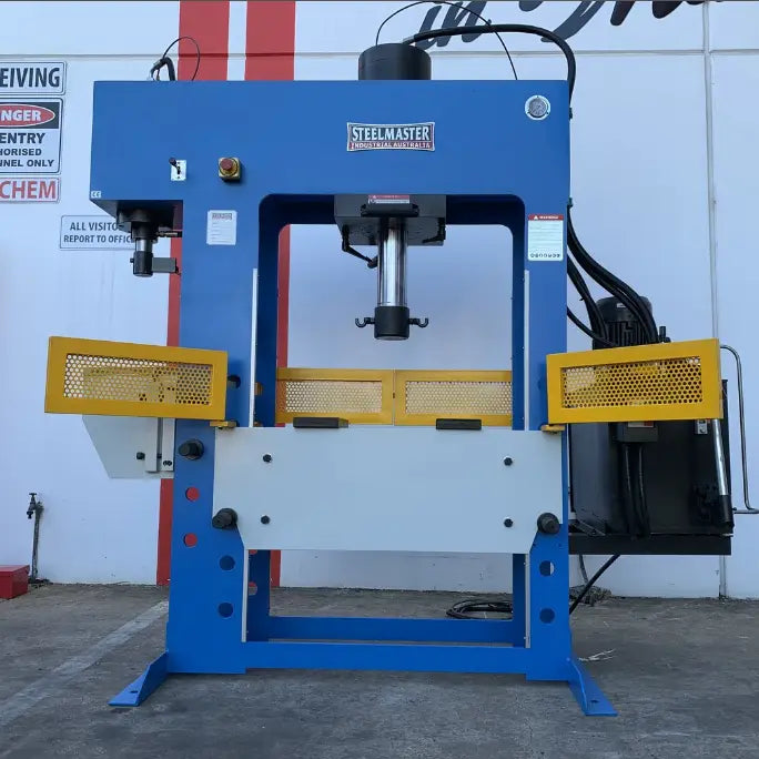 Hydraulic Combination Sliding Head Workshop Press, 100/16 Ton