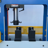 Hydraulic Combination Sliding Head Workshop Press, 150T Main, 16T Broach Press