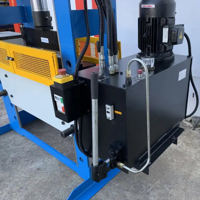 Hydraulic Combination Sliding Head Workshop Press, 150T Main, 16T Broach Press