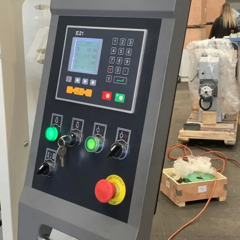 ASSET Industrial NC Hydraulic Pressbrake. 3200mm x 90Ton. 2 Axis E21 Controller
