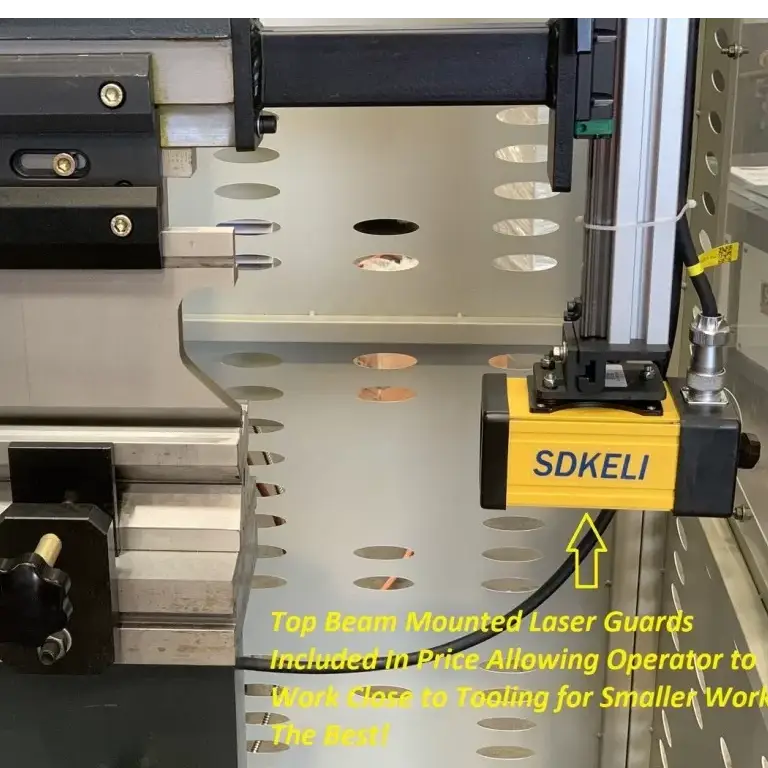 ASSET Industrial NC Hydraulic Pressbrake. 3200mm x 90Ton. 2 Axis E21 Controller