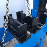 Hydraulic Workshop Press, 100 Ton, Fixed & Sliding Head