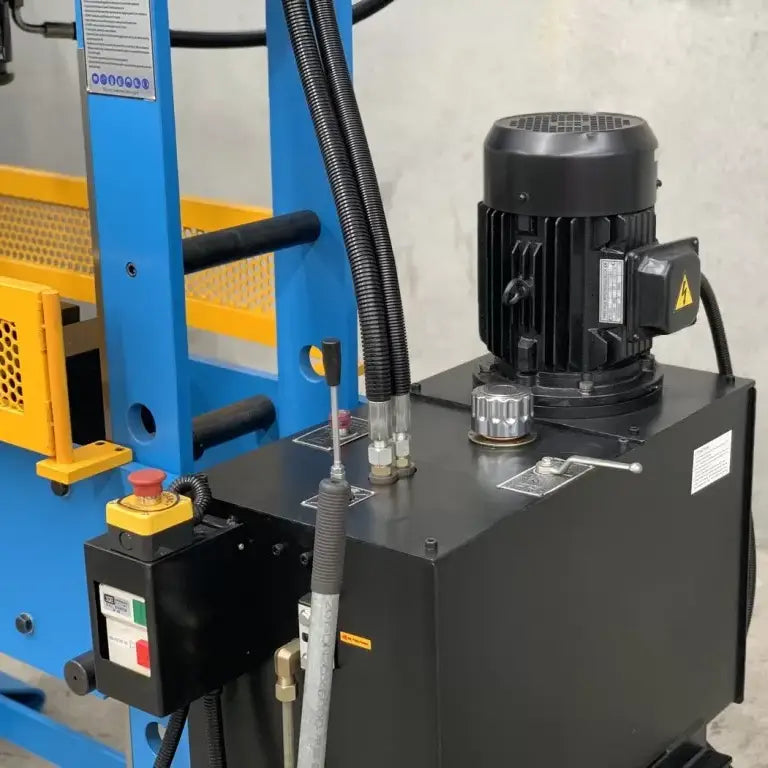 Hydraulic Workshop Press, 100 Ton, Fixed & Sliding Head