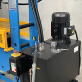 Hydraulic Workshop Press, 100 Ton, Fixed & Sliding Head