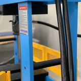 Hydraulic Workshop Press, 100 Ton, Fixed & Sliding Head