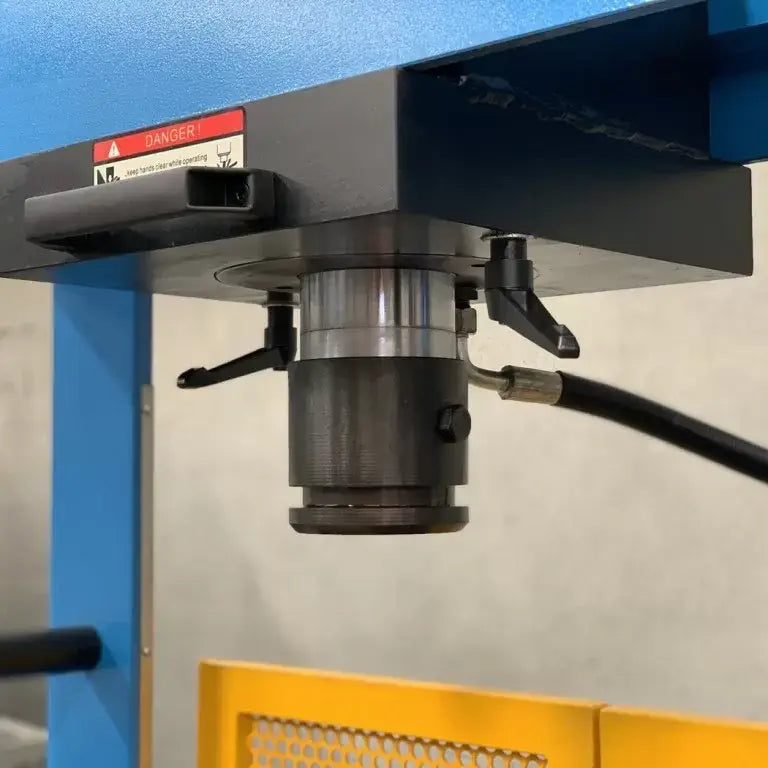 Hydraulic Workshop Press, 100 Ton, Fixed & Sliding Head