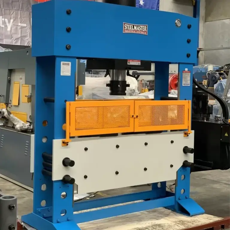 Hydraulic Workshop Press, 160 Ton, Fixed & Sliding Head