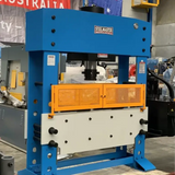 Hydraulic Workshop Press, 200 Ton, Fixed & Sliding Head
