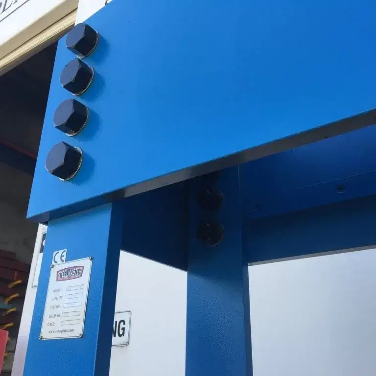 Hydraulic Workshop Press, 200 Ton, Fixed & Sliding Head