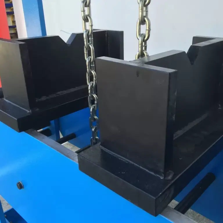 Hydraulic Workshop Press, 200 Ton, Fixed & Sliding Head
