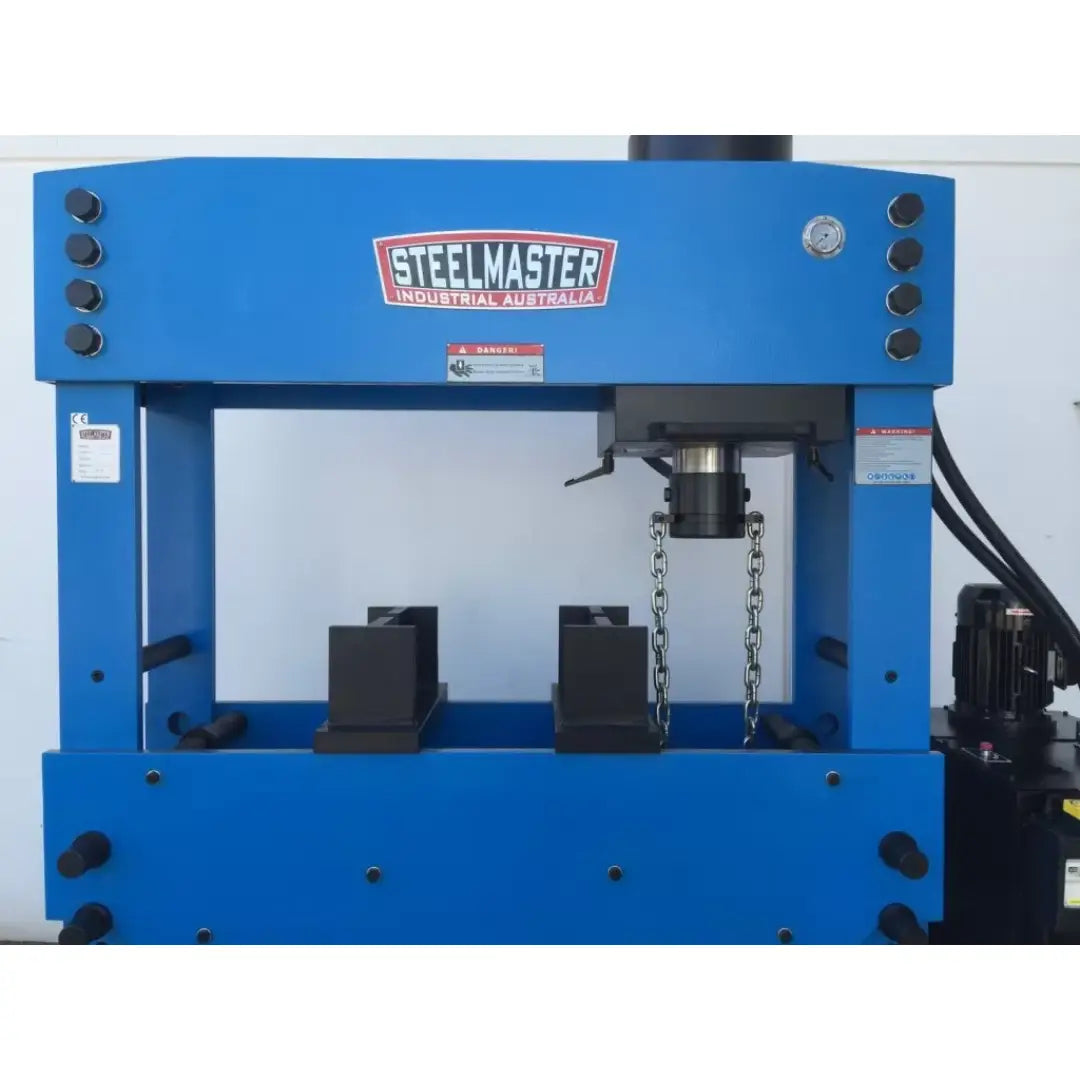 Hydraulic Workshop Press, 200 Ton, Fixed & Sliding Head