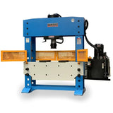 Hydraulic Workshop Press, 200 Ton, Fixed & Sliding Head