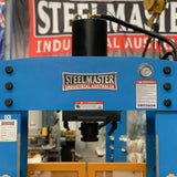 Hydraulic Workshop Press, 60 Ton, Fixed & Sliding Head