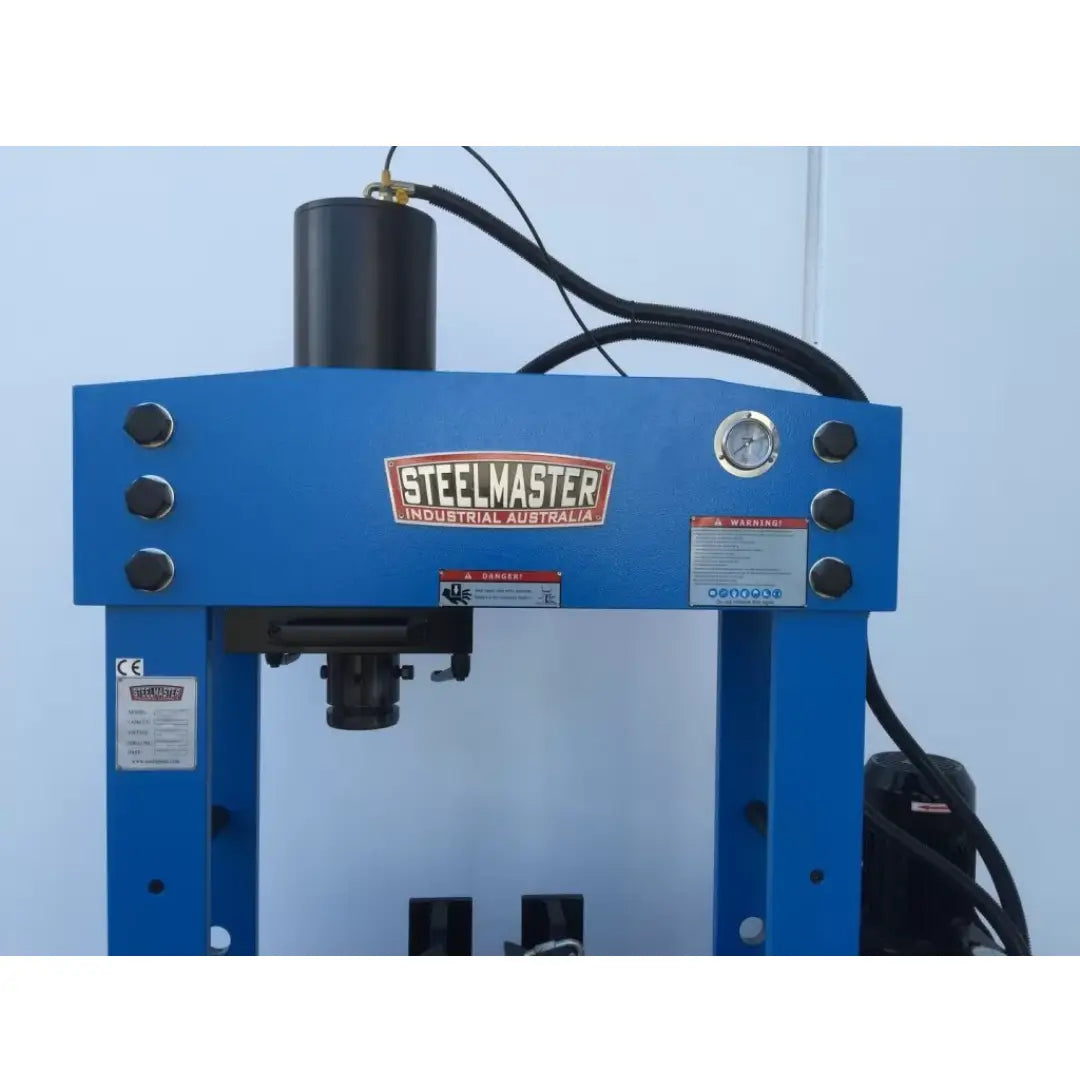 Hydraulic Workshop Press, 60 Ton, Fixed & Sliding Head