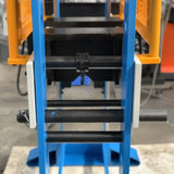 Hydraulic Workshop Press, 60 Ton, Fixed & Sliding Head