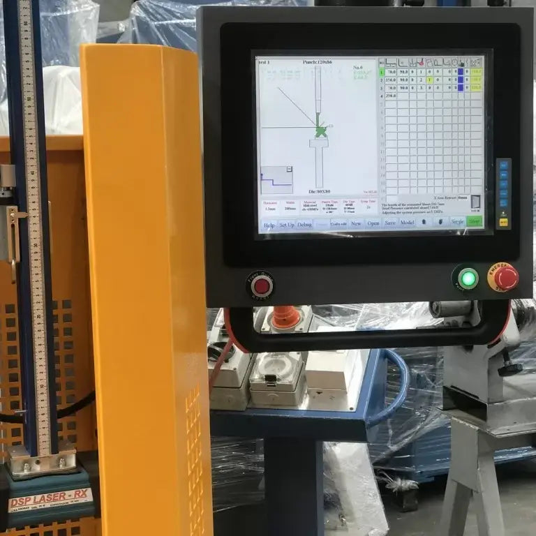ULTIMO CNC Pressbrake 3200mm x 90Ton. 2 Axis Graphical CNC Controller, Precision Servo Drive.