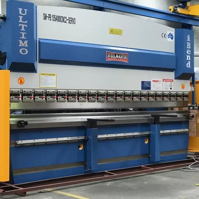 iBend CNC Pressbrake - ULTIMO. 2 Axis Graphical CNC Controller, Precision Servo Drive.