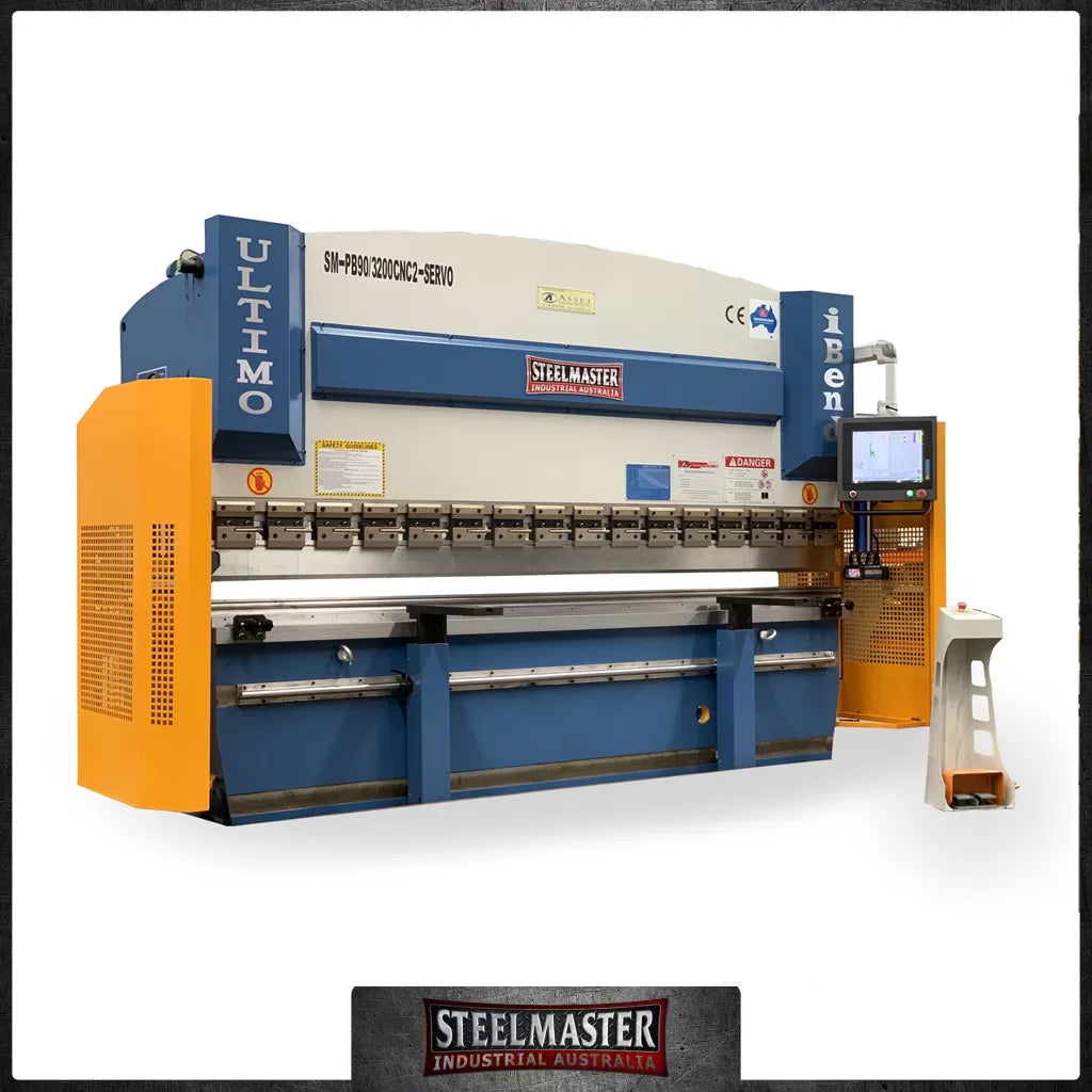 CNC Pressbrake ULTIMO 3200mm x 175Ton - 2 Axis Graphical CNC Controller, Precision Servo Drive