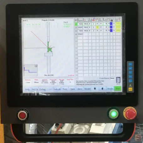 CNC Pressbrake ULTIMO 3200mm x 175Ton - 2 Axis Graphical CNC Controller, Precision Servo Drive