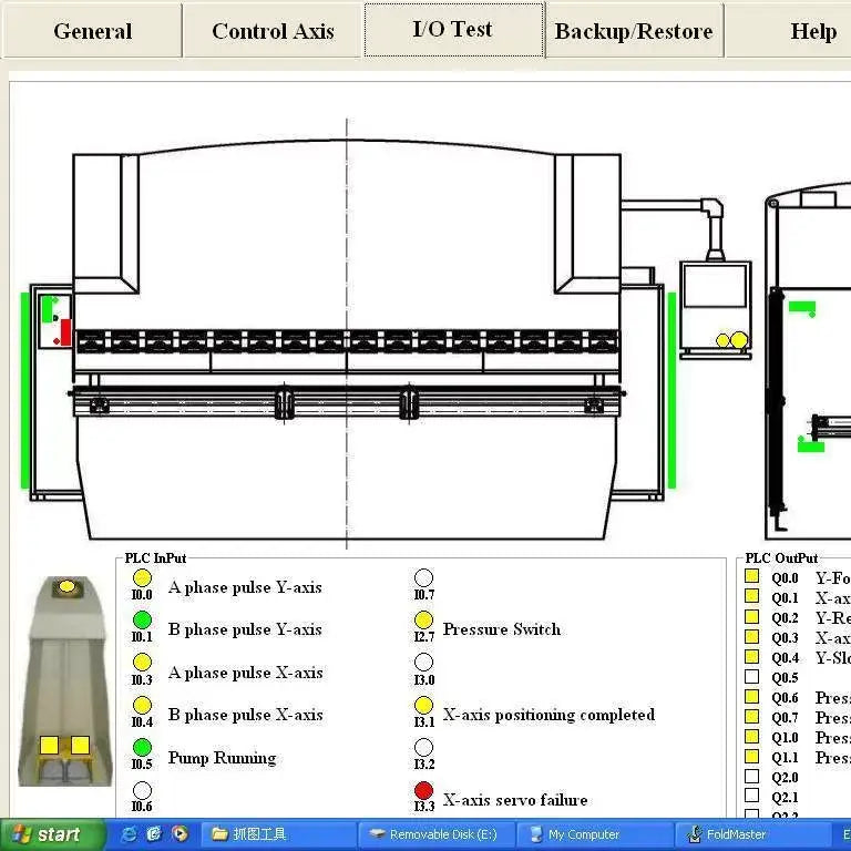 ULTIMO CNC Pressbrake 2500mm x 70Ton. 2 Axis Graphical CNC Controller, Precision Servo Drive.