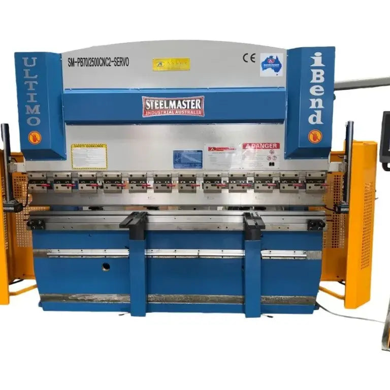 ULTIMO CNC Pressbrake 2500mm x 70Ton. 2 Axis Graphical CNC Controller, Precision Servo Drive.