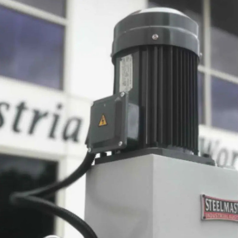 Geared Head Drill, 40mm Capacity, Power Feed & Coolant, 415V