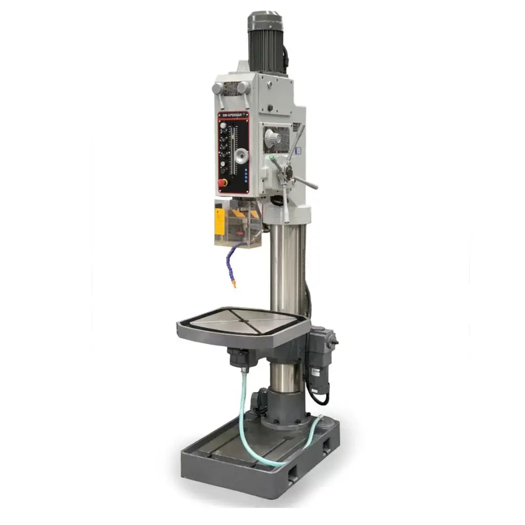 Geared Head Drill, 40mm Capacity, Power Feed & Coolant, 415V