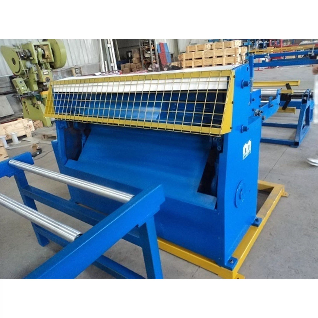 Cut To Length Blanking Line, 1270mm x 1.2mm, PLC Operated