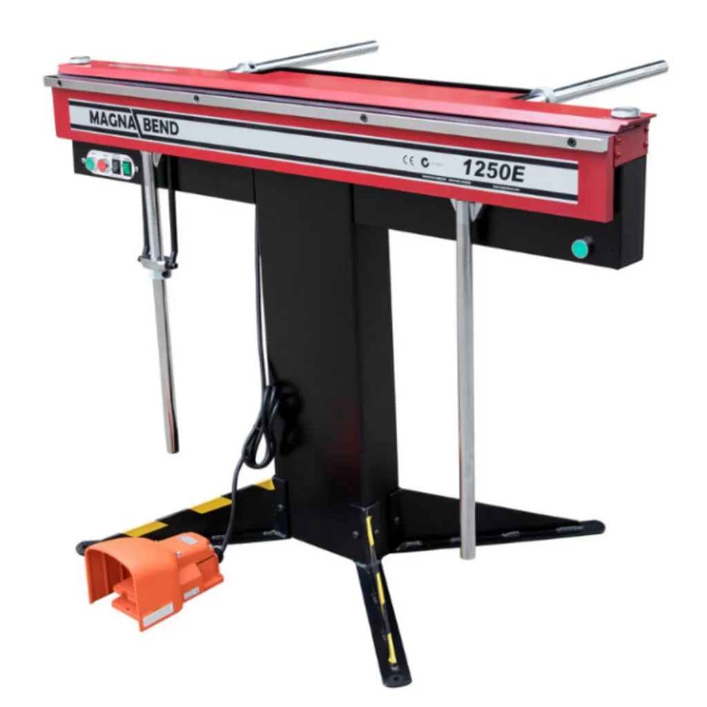 Electromagnetic Sheet Metal Folder, 1250mm x 1.6mm Capacity
