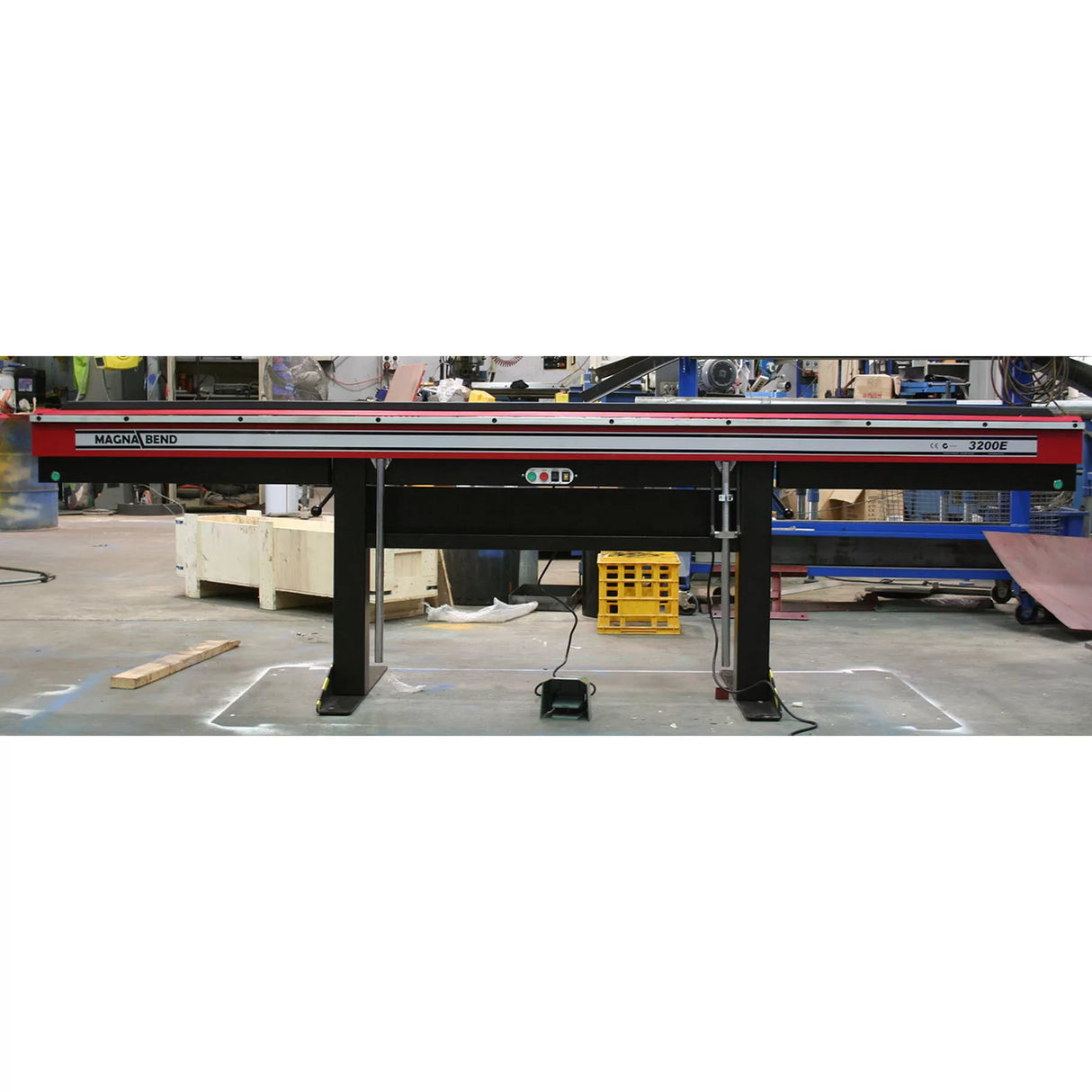 Electromagnetic Sheet Metal Folder, 3200mm x 1.2mm Capacity