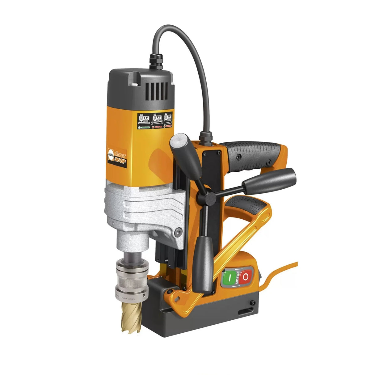 Magnetic Base Drill, 40mm Capacity with Quick Release Chuck