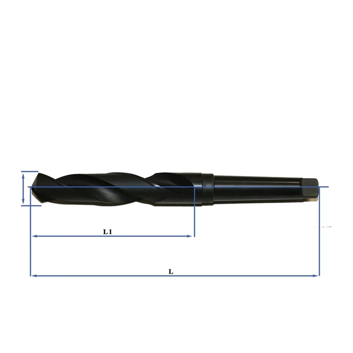 Morse Taper Shank Drill Bit, 12.5mm