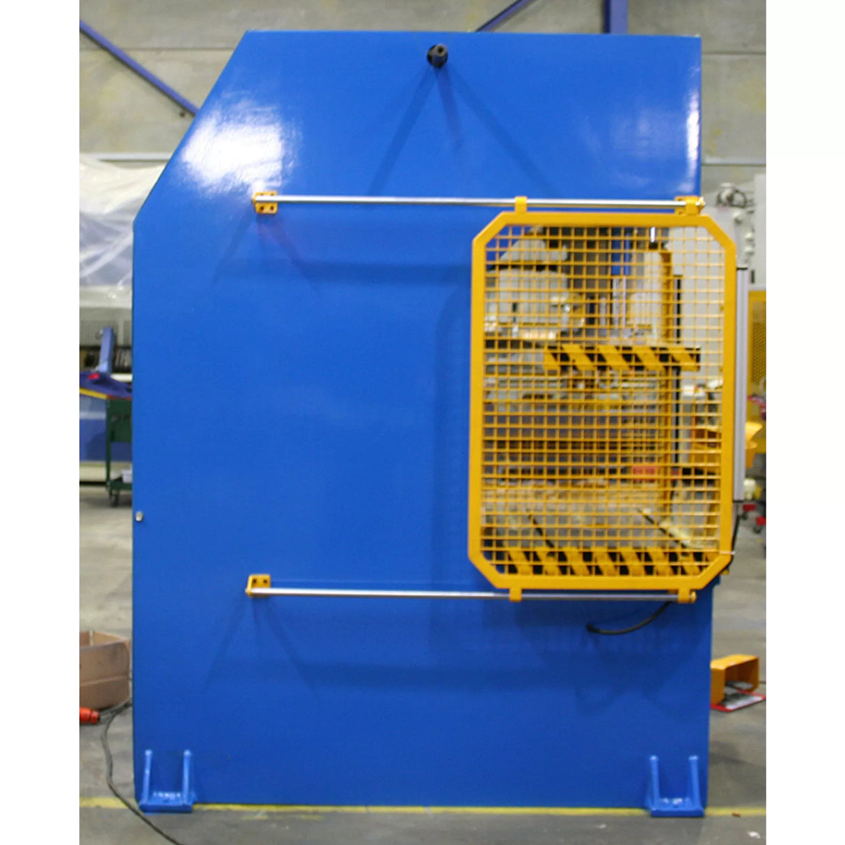 Open Front Hydraulic Press, 200 Ton Capacity, Heavy Duty