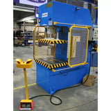 Open Front Hydraulic Press, 200 Ton Capacity, Heavy Duty