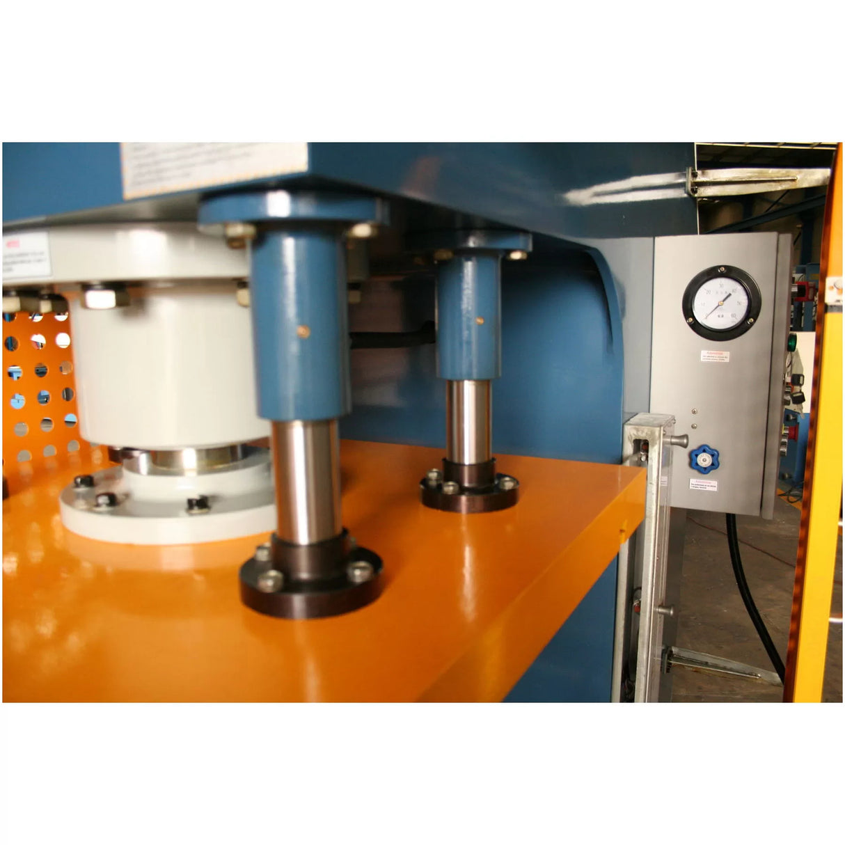 Open Front Hydraulic Press, 80 Ton Capacity, Heavy Duty